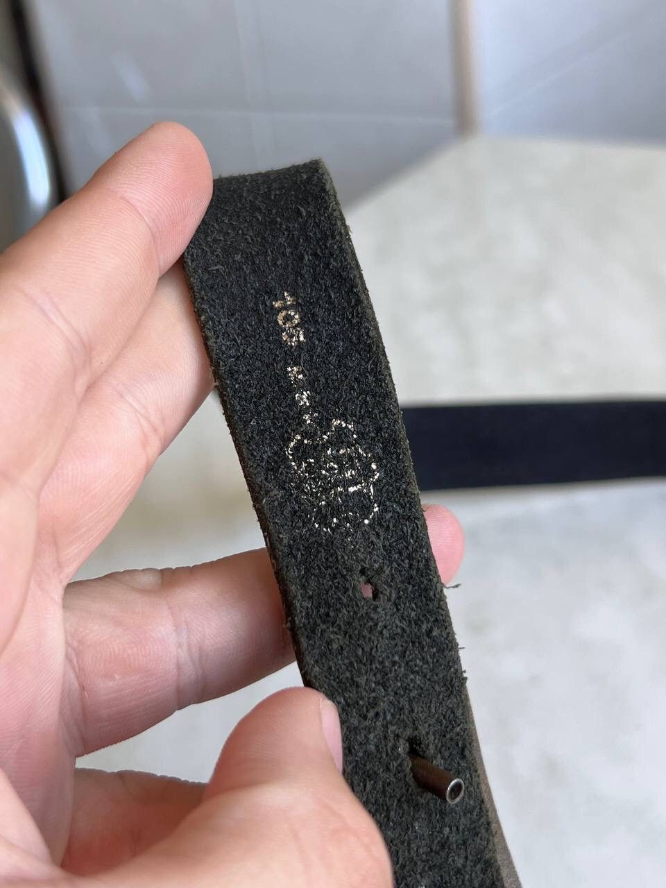 Vintage Vintage 90s Y2K Bosch Mike Follmer Belt Leather Metal Logo Size ONE SIZE - 5 Thumbnail
