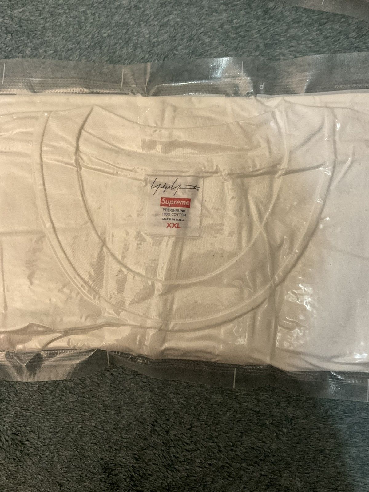 Supreme Supreme Yohji Yamamoto TEKKEN Tee - White XXL Size US XXL / EU 58 / 5 - 2 Thumbnail
