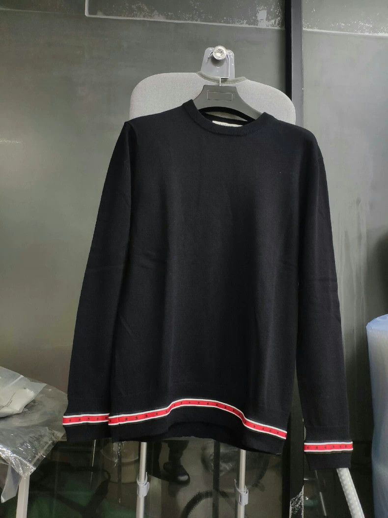 Givenchy Givenchy Autumn and winter new men's round neck wool sweat Size US L / EU 52-54 / 3 - 1 Thumbnail