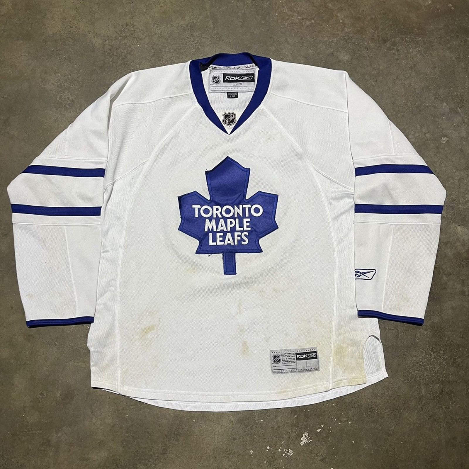 Reebok - 【Reebok】 NHL トロント・メイプルリーフス ゲームシャツ S-1891 Reebok - 【Reebok】 NHL トロント・メイプルリーフス ゲーム