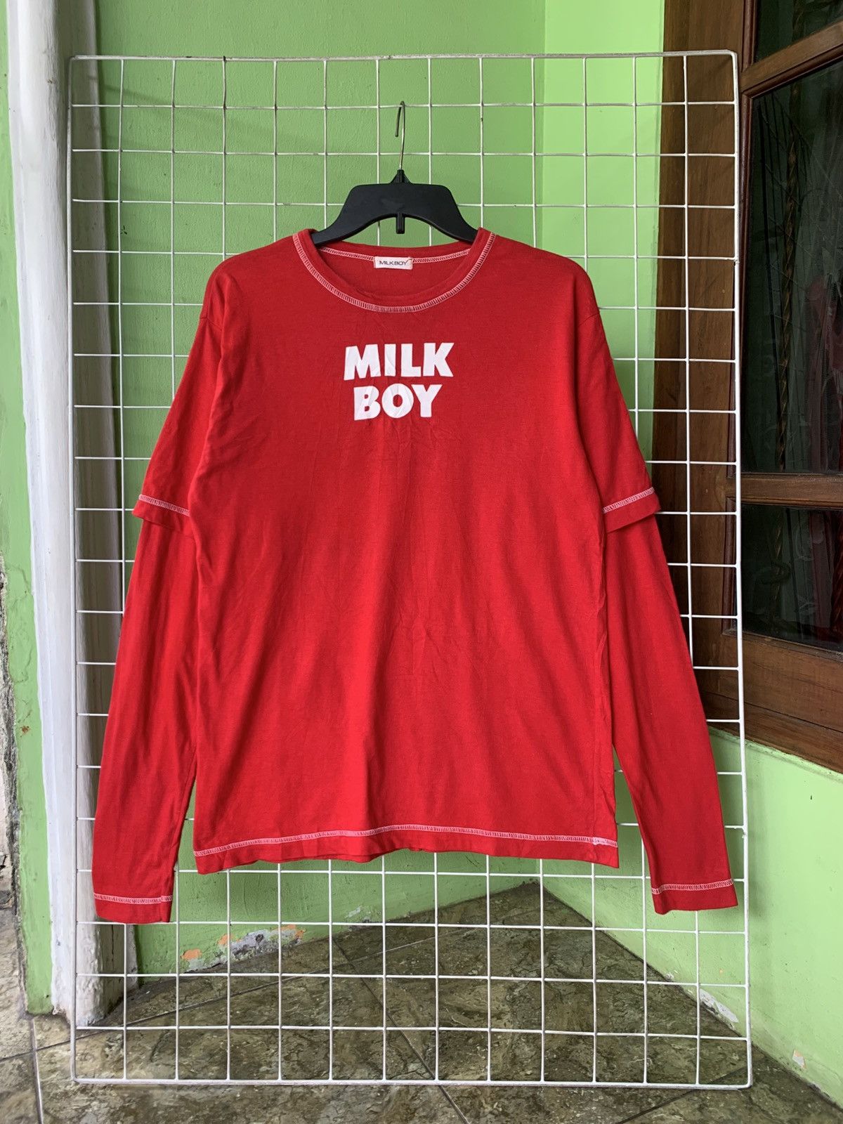 14th Addiction × If Six Was Nine × Le Grande Bleu (L.G.B.) 2000s Milk boy Longsleeve Size US M / EU 48-50 / 2 - 1 Thumbnail