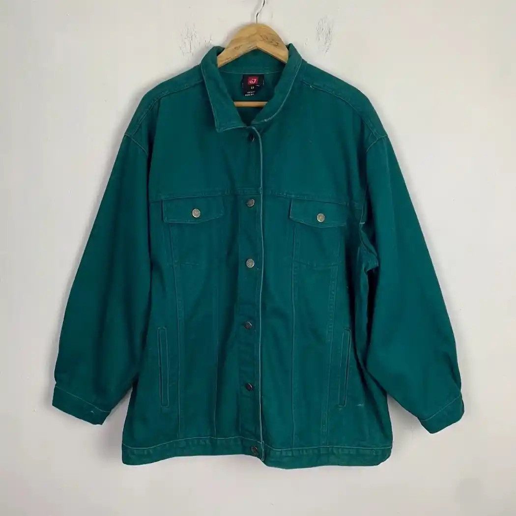 PPFM CYBER WEEK ⚡️ Vintage JELATE JAPAN Trucker Jacket Size US XL / EU 56 / 4 - 3 Thumbnail