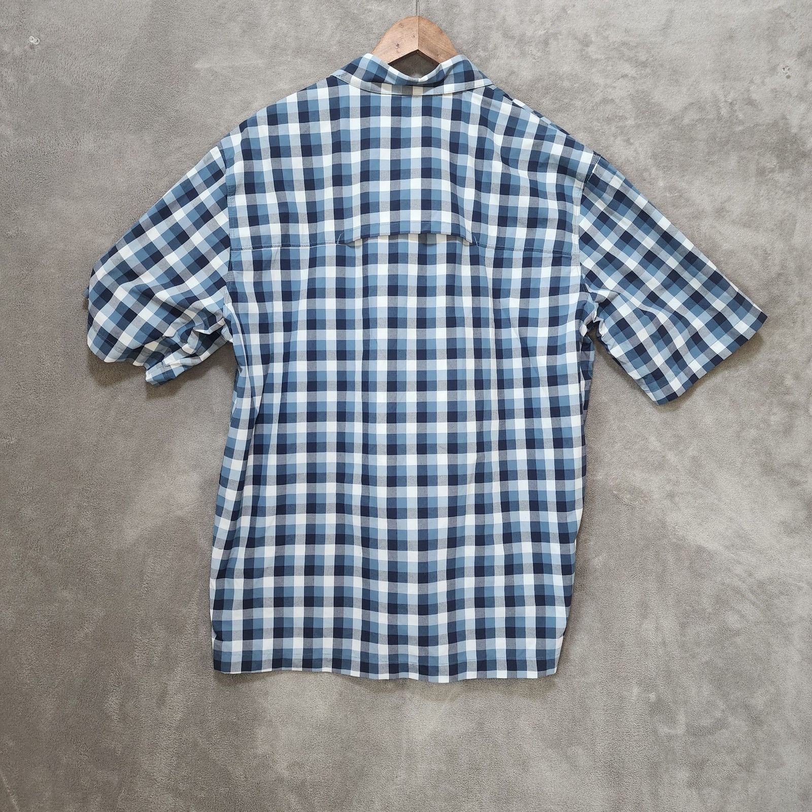 Woolrich Woolen Mills Woolrich Men's Overland Large Blue Green Buffalo Plaid Shirt Size US L / EU 52-54 / 3 - 2 Thumbnail