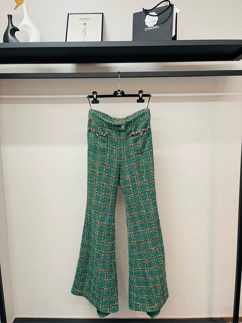 Chanel Chanel Dakar high-end handicraft workshop high-waisted twee Size 25" / US 0 / IT 36 - 1 Thumbnail