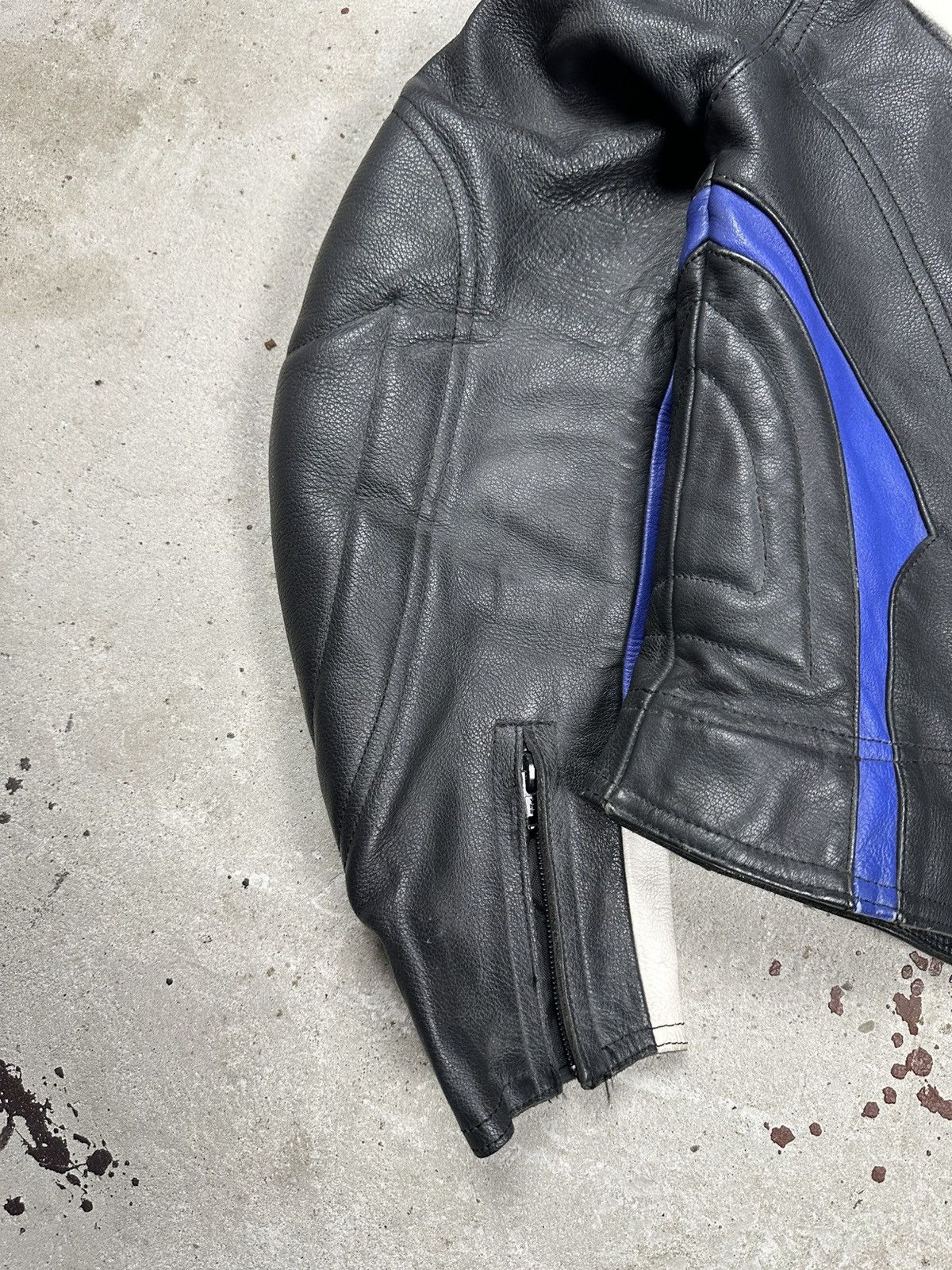 Hein Gericke × Vintage Vintage Y2K Real Leather Gericke Tribal Racing Moto Jacket Size US S / EU 44-46 / 1 - 12 Thumbnail