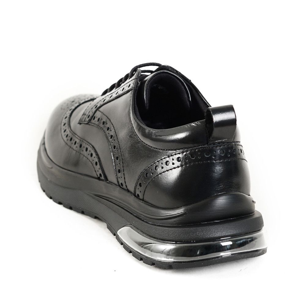 Leather Romi Black Leather Sneakers Size US 9 / EU 42 - 3 Thumbnail