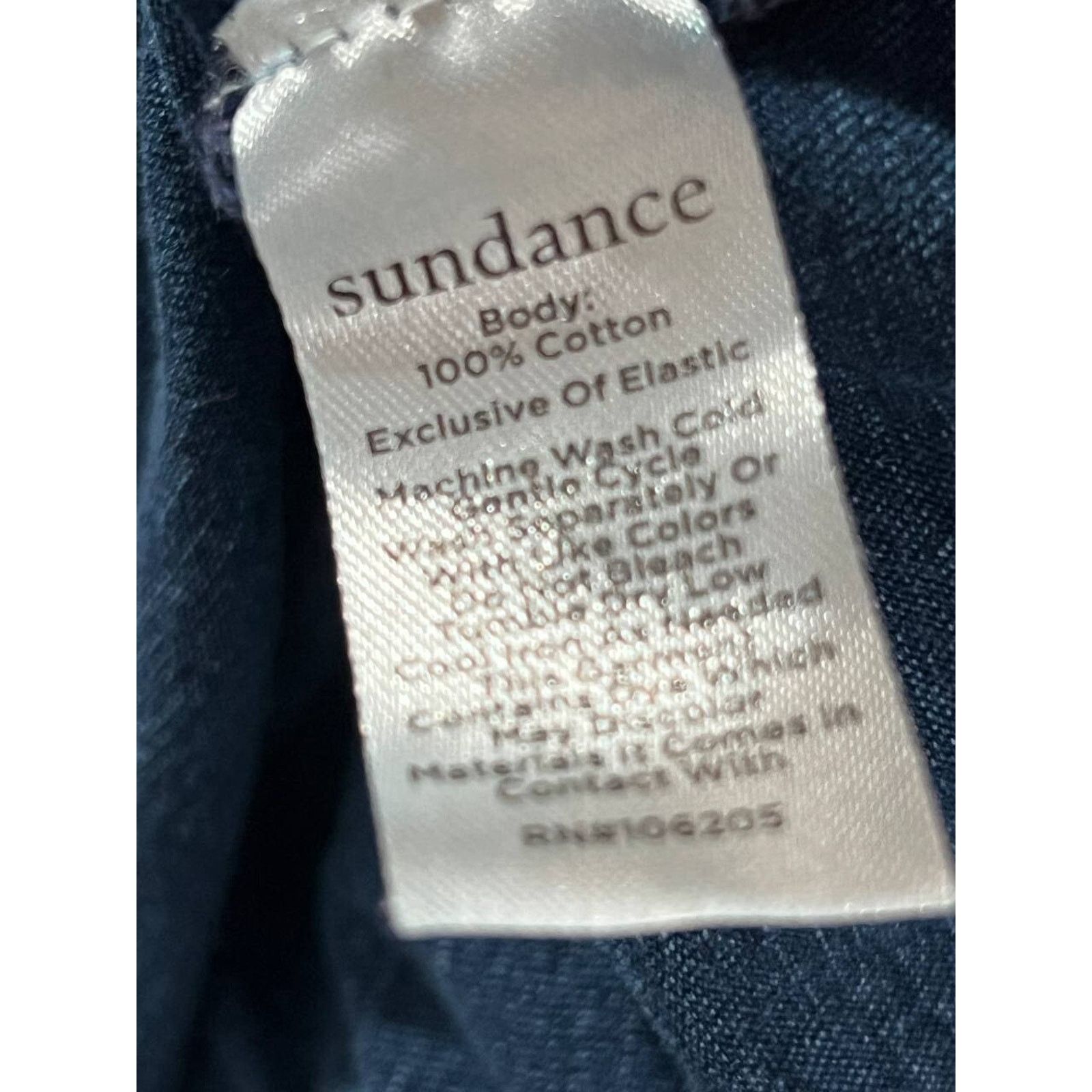 Sundry Sundance Sleeveless Smocked Cotton Tank Boho Peasa S A000434 Size S / US 4 / IT 40 - 5 Thumbnail