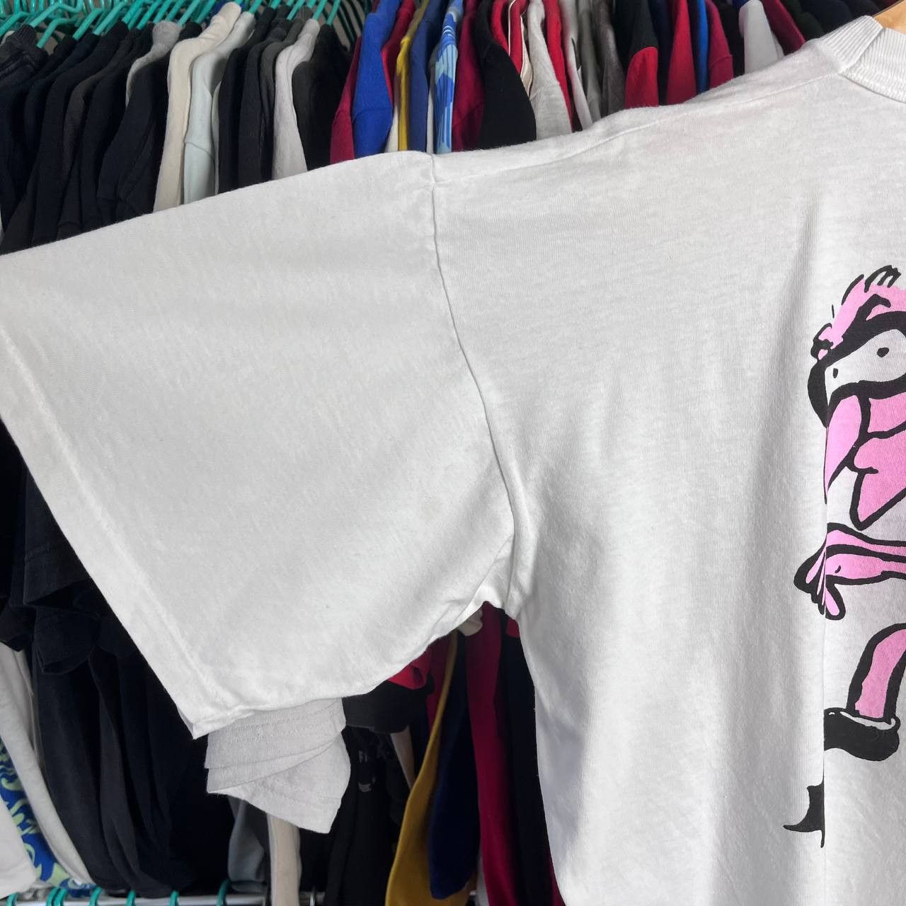 Vintage KENPY design ZAP line Funny Humor Ironic Print Tshirt Size US XL / EU 56 / 4 - 11 Thumbnail