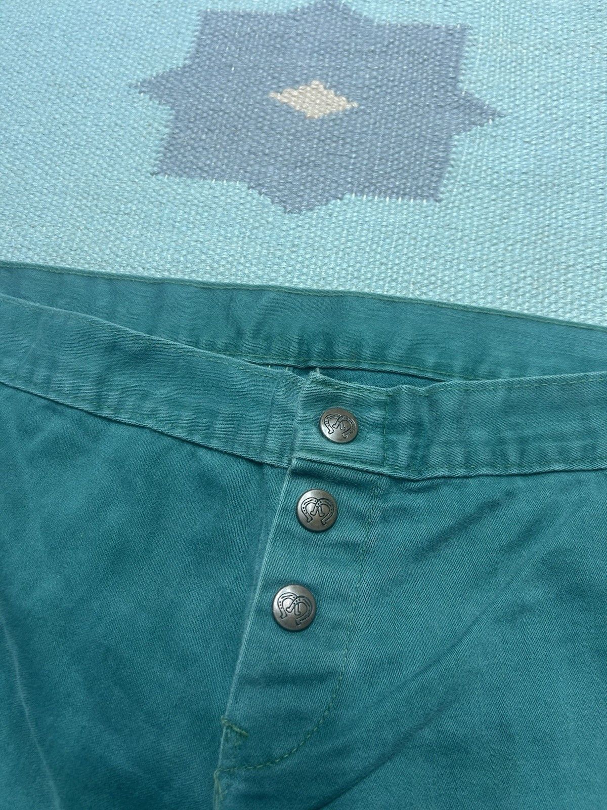 Vintage Vintage 70s bell bottom jeans elephant flare wide leg 32x26 Size 32" / US 10 / IT 46 - 7 Thumbnail