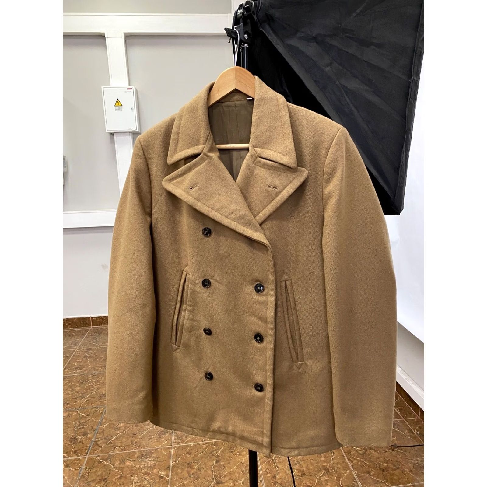 Our Legacy OUR LEGACY Wool Coat Jacket Size S Beige Retro Hype Y2K Men Coat Affordable Vintage Style Size US S / EU 44-46 / 1 - 2 Thumbnail