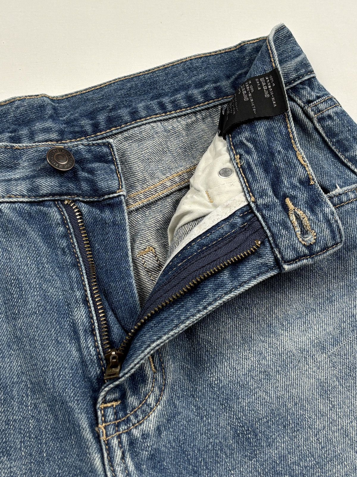 Celine Hedi Slimane - S/S 2020 Union Washed Flared Jeans Size 27" / US 4 / IT 40 - 9 Thumbnail