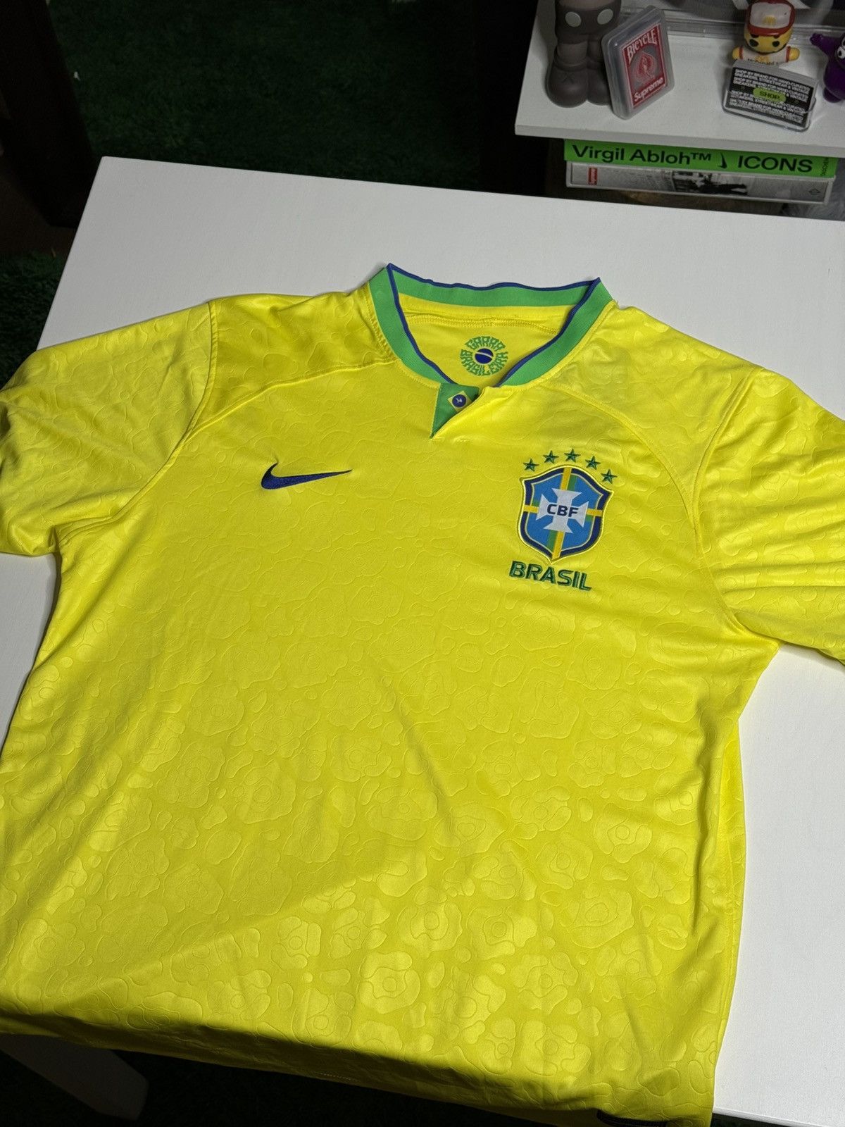Nike Brazil Soccer Kit Home “Yellow” [XL] BRAND NEW