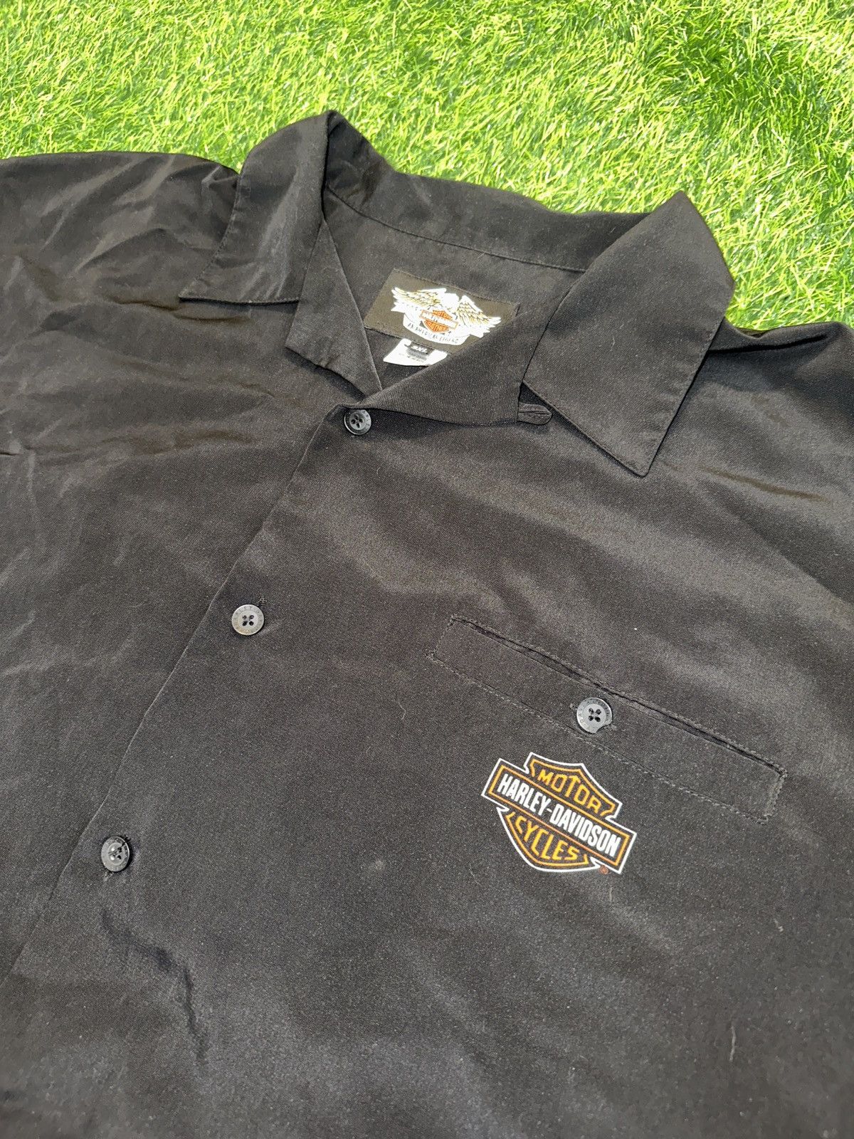 Harley Davidson Harley davidson motorcycle flaming eagle polo size 3XL Size US XXL / EU 58 / 5 - 3 Thumbnail