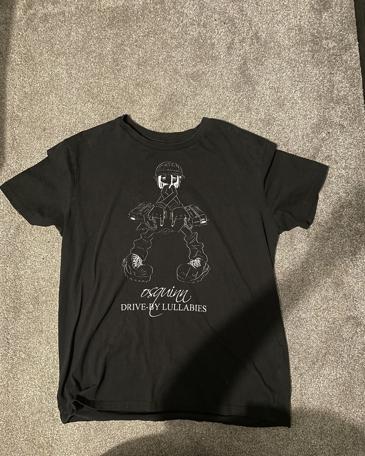 Osquinn Drive By Lullabies Shirt XL Black