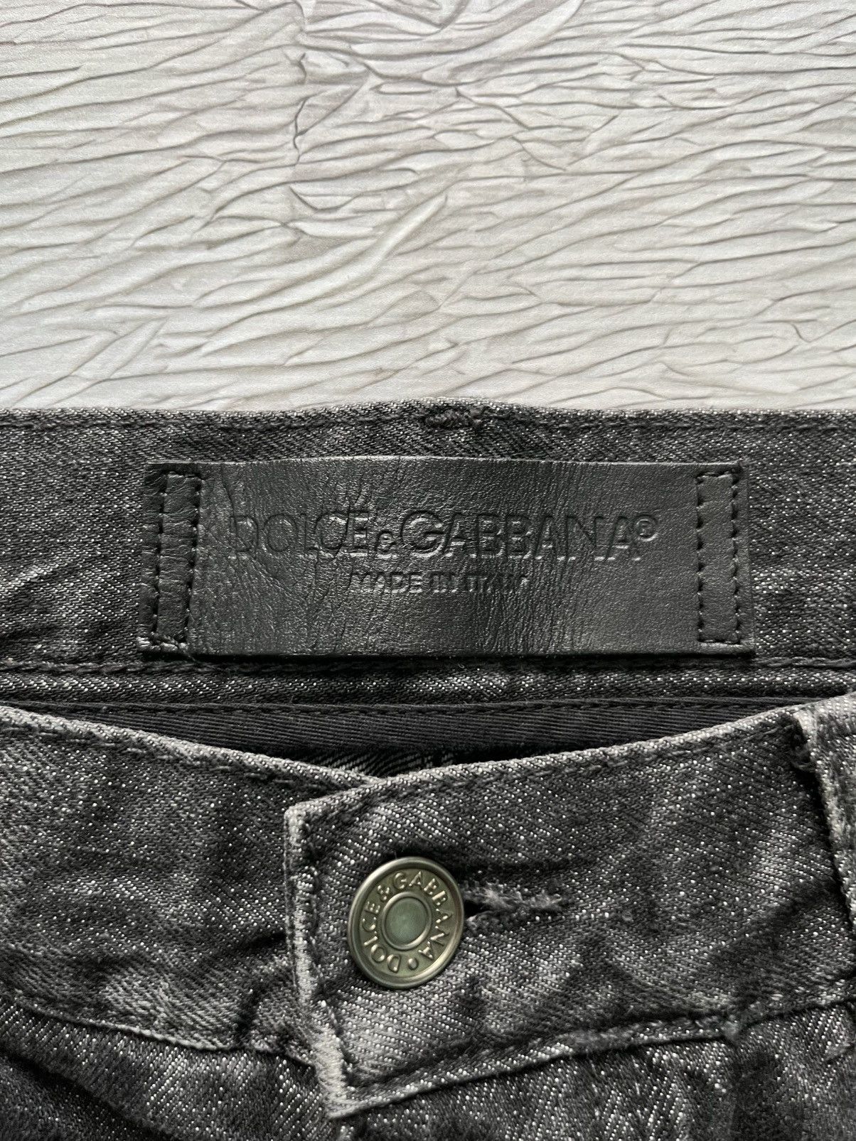 Dolce & Gabbana Dolce & Gabbana Luxury Jeans Denim Streetwear Dark Size US 35 - 8 Thumbnail