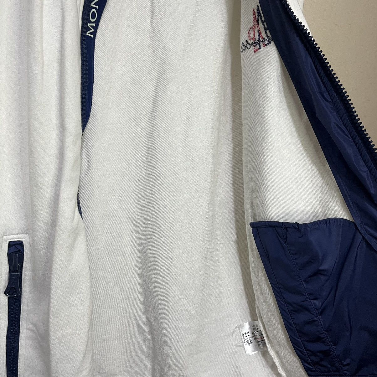 Moncler Grenoble Vintage Moncler Grenoble Track Jacket Size US XL / EU 56 / 4 - 20 Thumbnail
