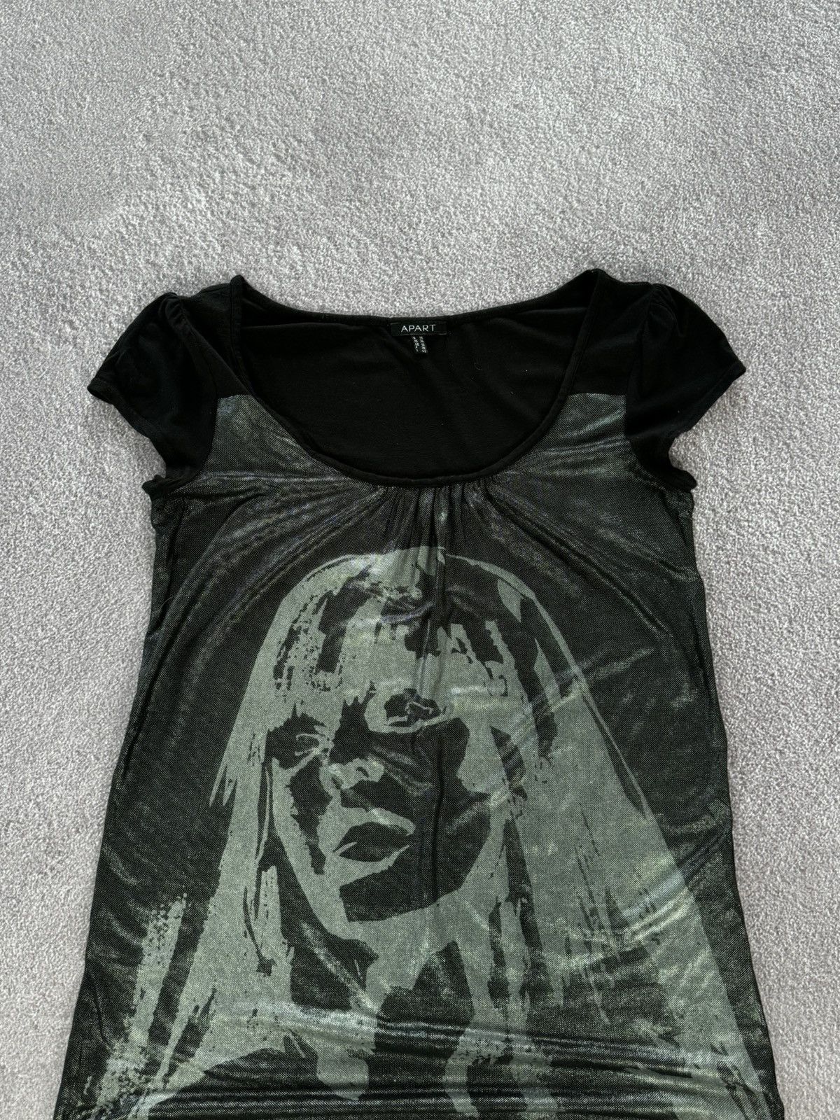 If Six Was Nine Vintage Sexy Bright Glamour Logo Girl Portrait Size L / US 10 / IT 46 - 2 Thumbnail