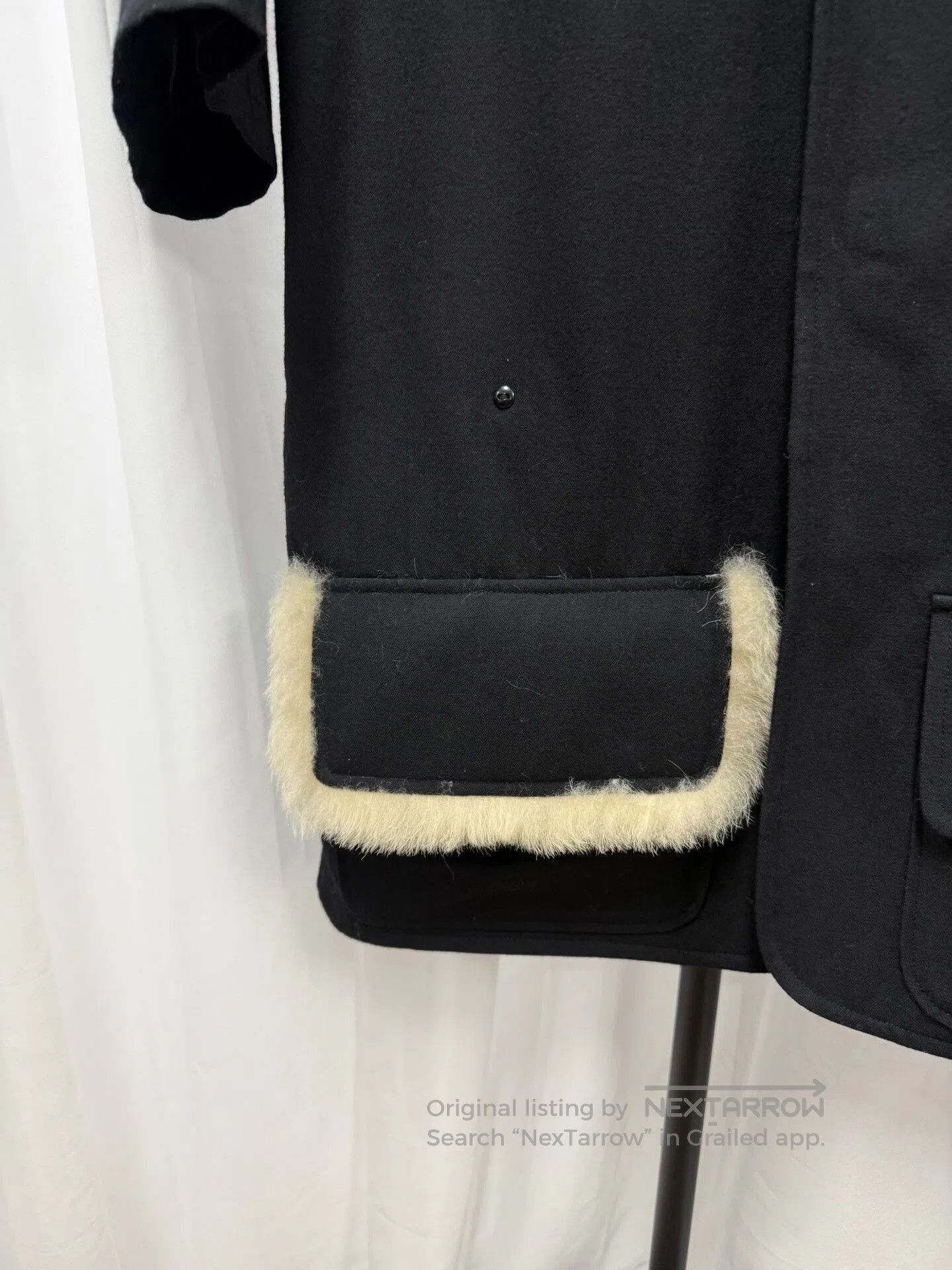 Yohji Yamamoto Yohji Yamamoto 90s Plush Wool Coat. Size US M / EU 48-50 / 2 - 4 Thumbnail