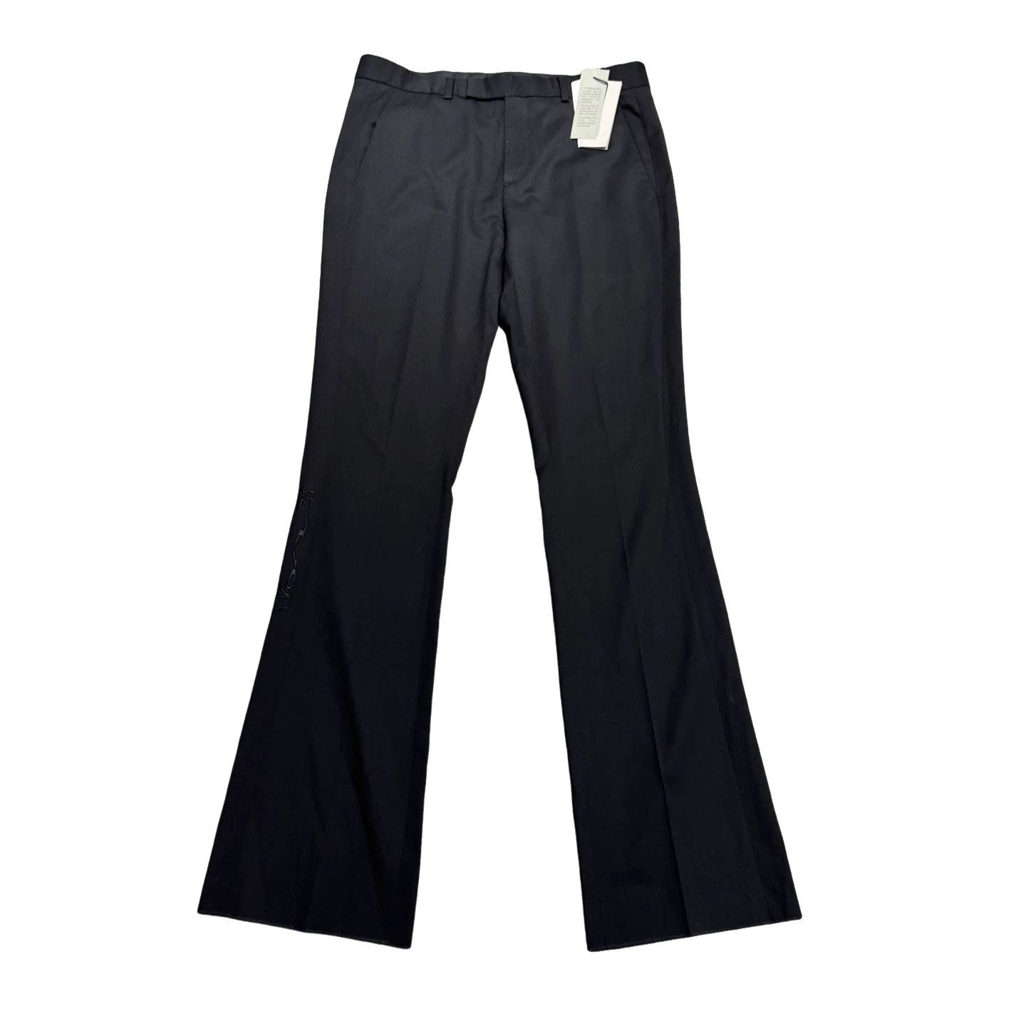 Dior Dior Embroidered Wool Trousers Size 50 Size 40R - 1 Thumbnail