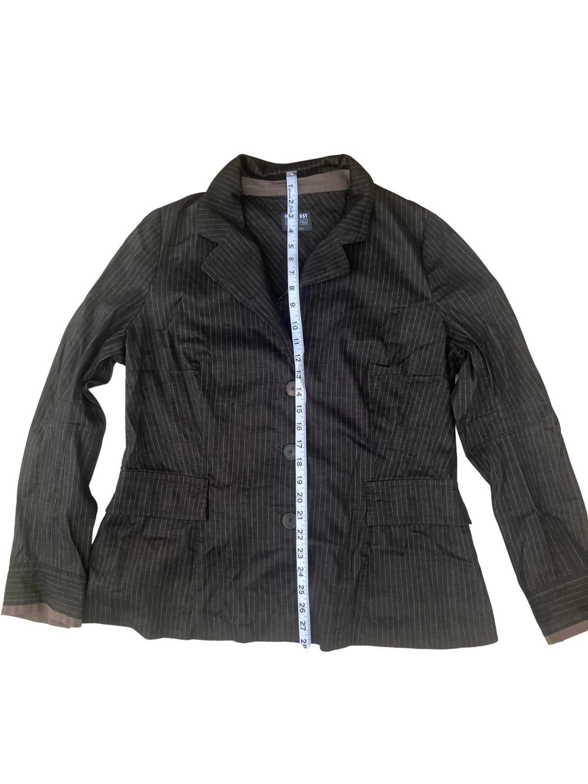 Other Heide Ost Pinstripe Blazer Linen Blend XL Size XL / US 12-14 / IT 48-50 - 5 Thumbnail