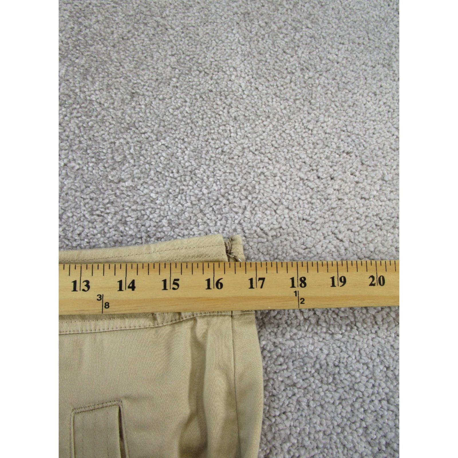 Vineyard Vines VINTAGE Vineyard Vines Skirt Women’s Size 8 Beige Cotton Spandex Mini Casual Party Girl's Size 30" / US 8 / IT 44 - 5 Thumbnail