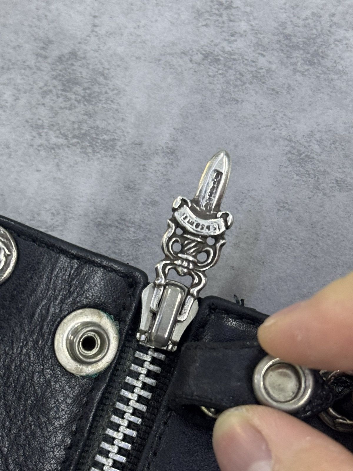 Chrome Hearts Chrome hearts leather bracelet Size ONE SIZE - 16 Thumbnail