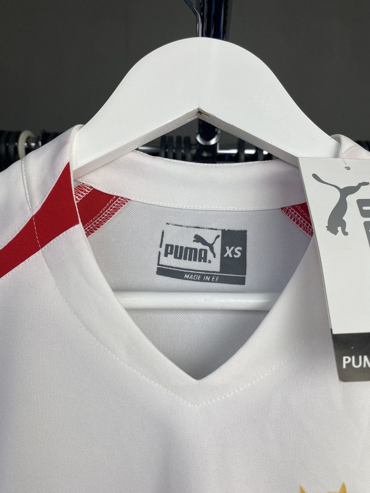 Puma 2005/06 PUMA OLYMPIACOS THIRD SOCCER FOOTBALL JERSEY SHIRT Size US XS / EU 42 / 0 - 5 Thumbnail