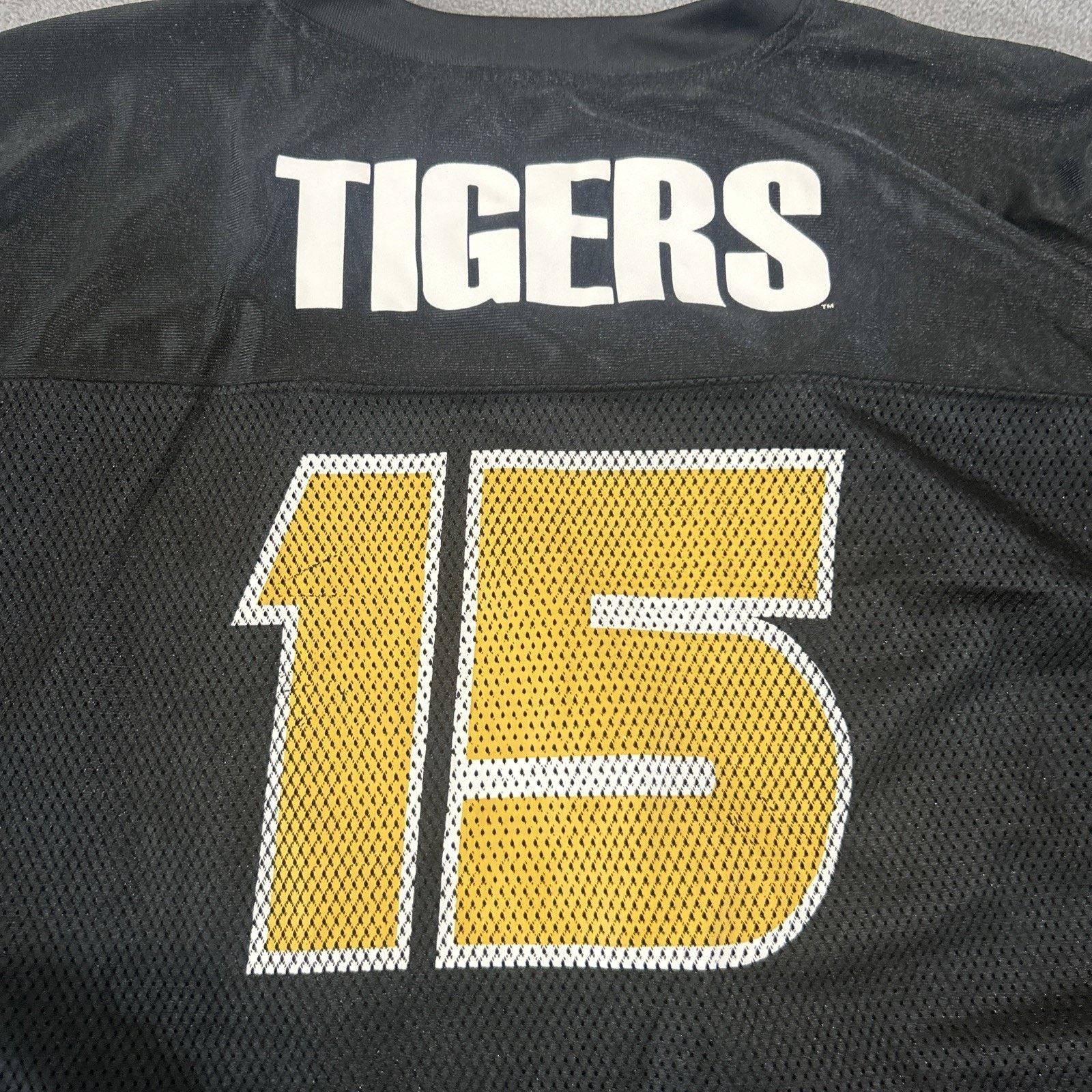 Pro Edge Vintage NCAA Missouri Tigers #15 Black Pro Edge Jersey L Size US L / EU 52-54 / 3 - 5 Thumbnail