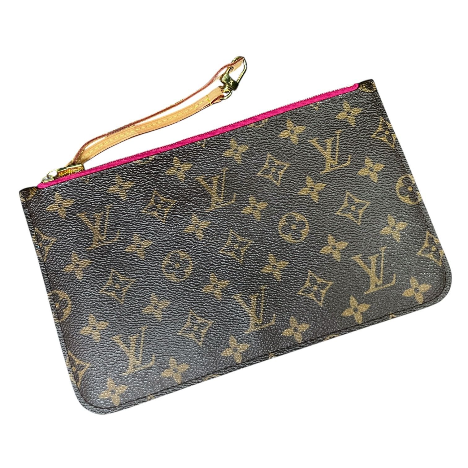 Louis Vuitton Louis Vuitton Wristlet Neverfull Pouchette $1550 Retail Size ONE SIZE - 7 Thumbnail