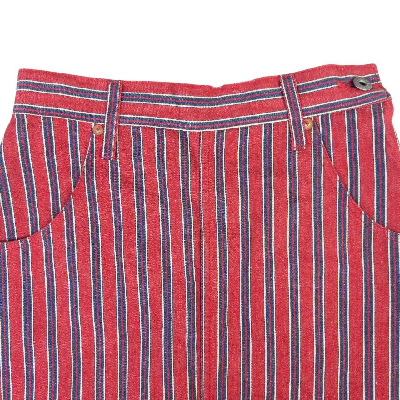 Evisu Vintage Evisu Double Gull Contrast Skirt Womens Size W25 Size 25" / US 0 / IT 36 - 5 Thumbnail