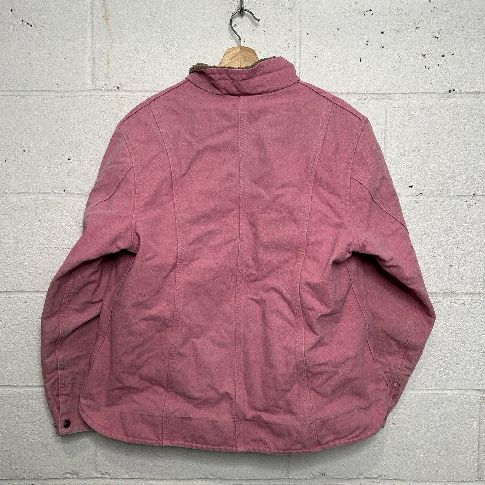 Carhartt Vintage Carhartt Sherpa-Lined Canyon Jacket “Pink Rose” Size XL / US 12-14 / IT 48-50 - 2 Thumbnail