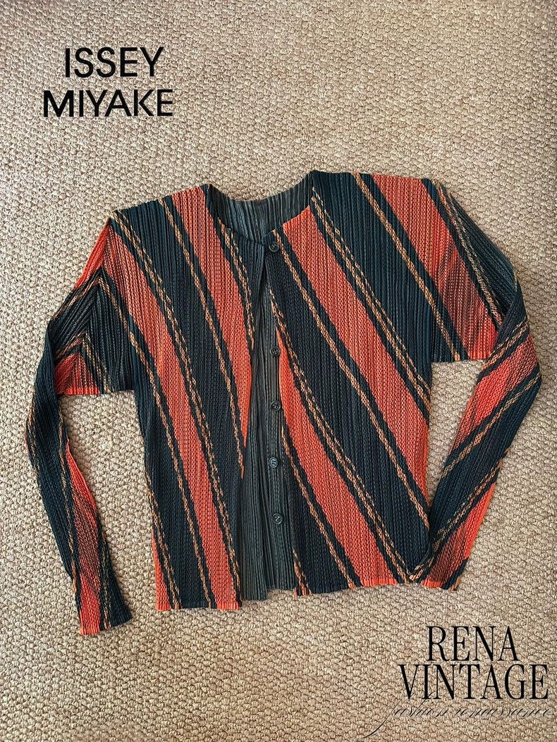 Issey Miyake Issey Miyake size:3 Black and orange double-layer contrast Size M / US 6-8 / IT 42-44 - 6 Thumbnail