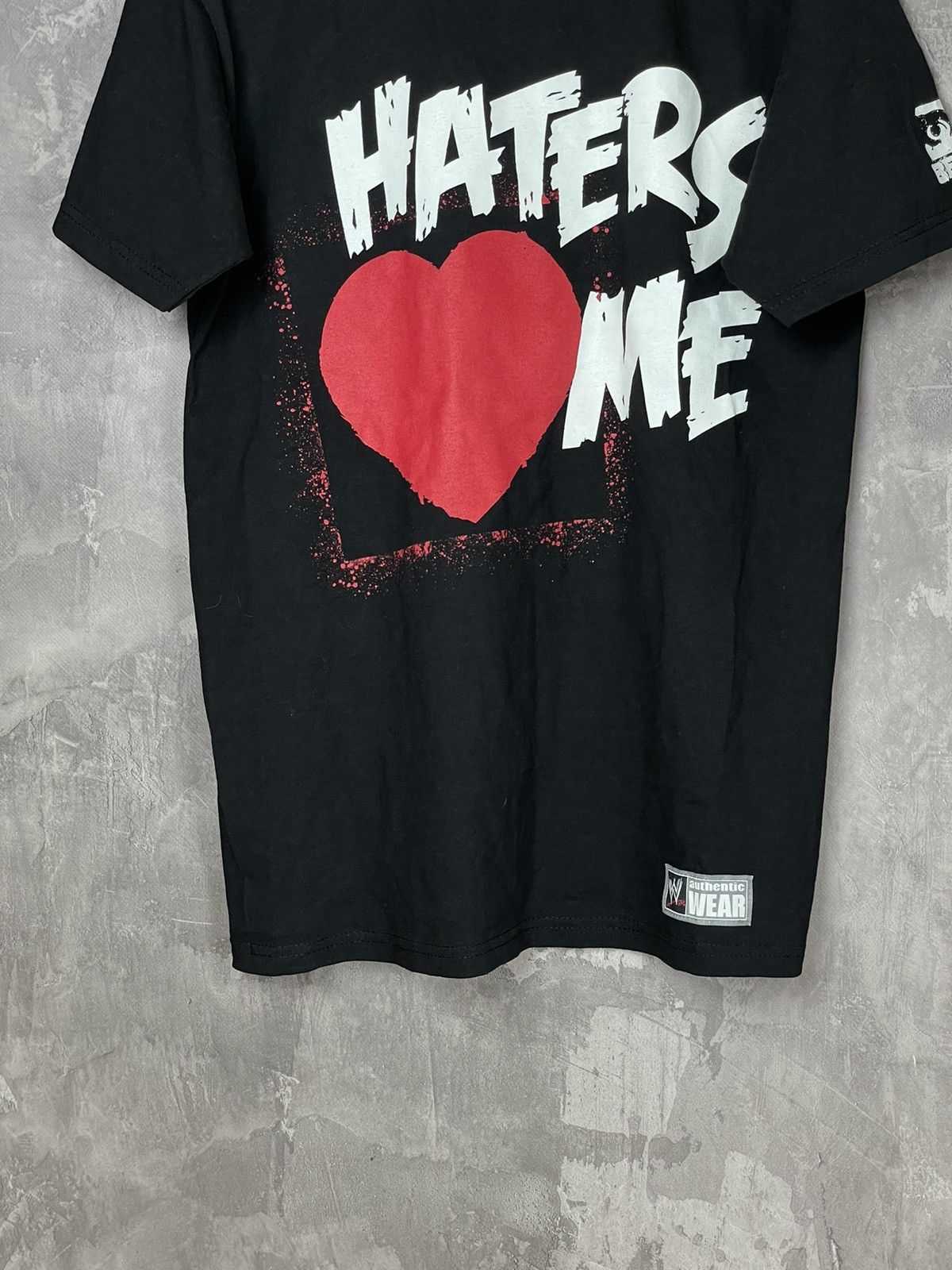 Vintage × WWE WWE Y2K Hype “Haters Love Me” Very Rare T shirt Size US S / EU 44-46 / 1 - 5 Thumbnail
