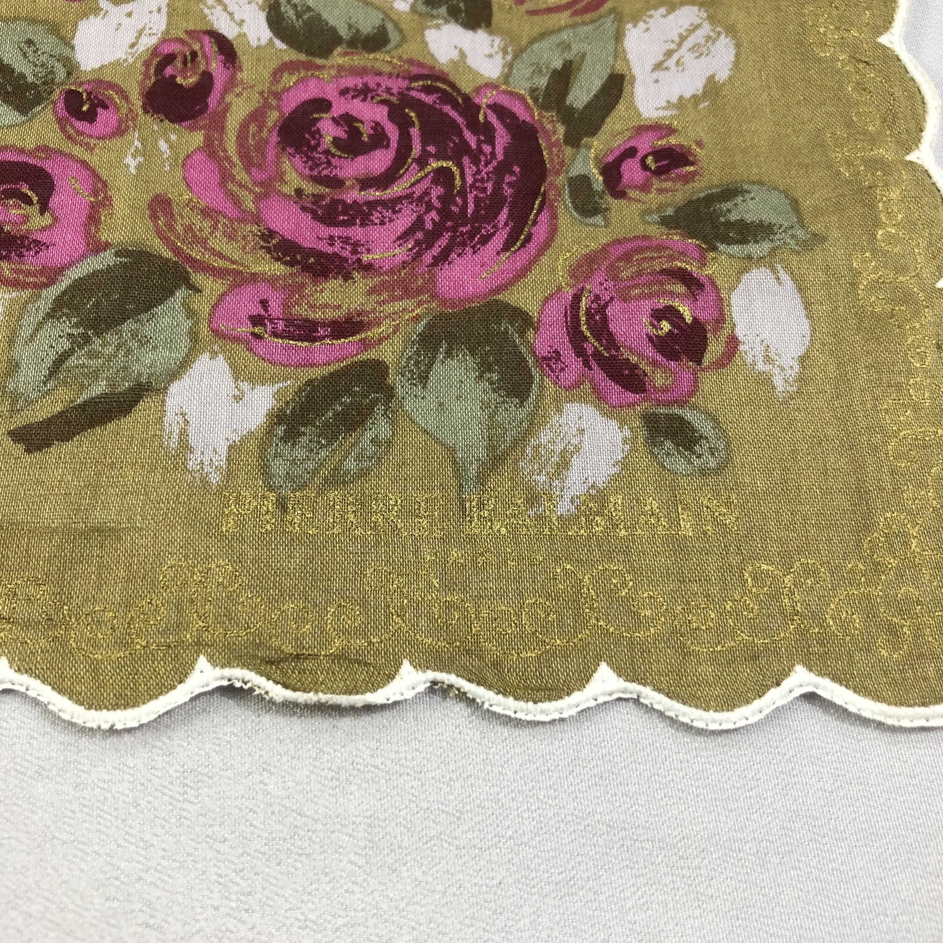 Pierre Balmain × Vintage Pierre Balmain Floral Handkerchief Neckerchief Bandana H1590 Size ONE SIZE - 4 Thumbnail