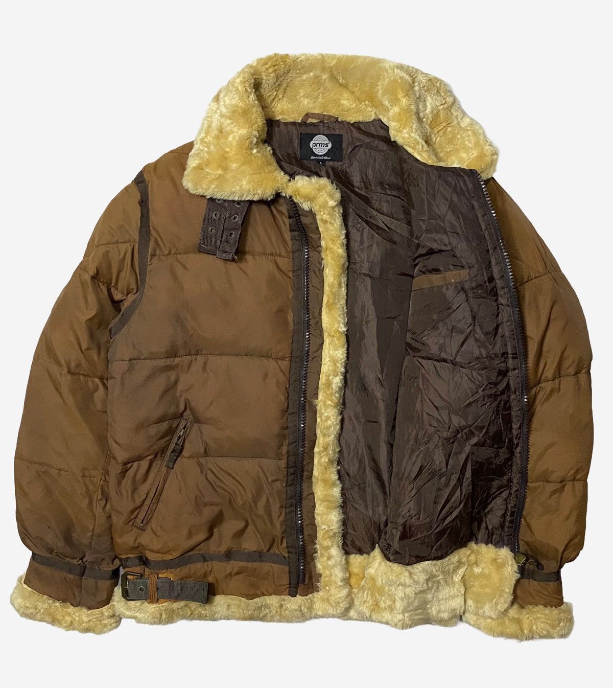 Japanese Brand PRMS JAPAN B3 HYBRID PUFFER JACKET Size US L / EU 52-54 / 3 - 9 Thumbnail