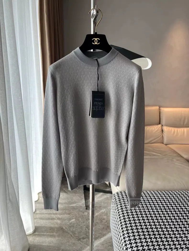 Fendi Fendi FF Pattern Knitwear Size XS / US 0-2 / IT 36-38 - 1 Thumbnail