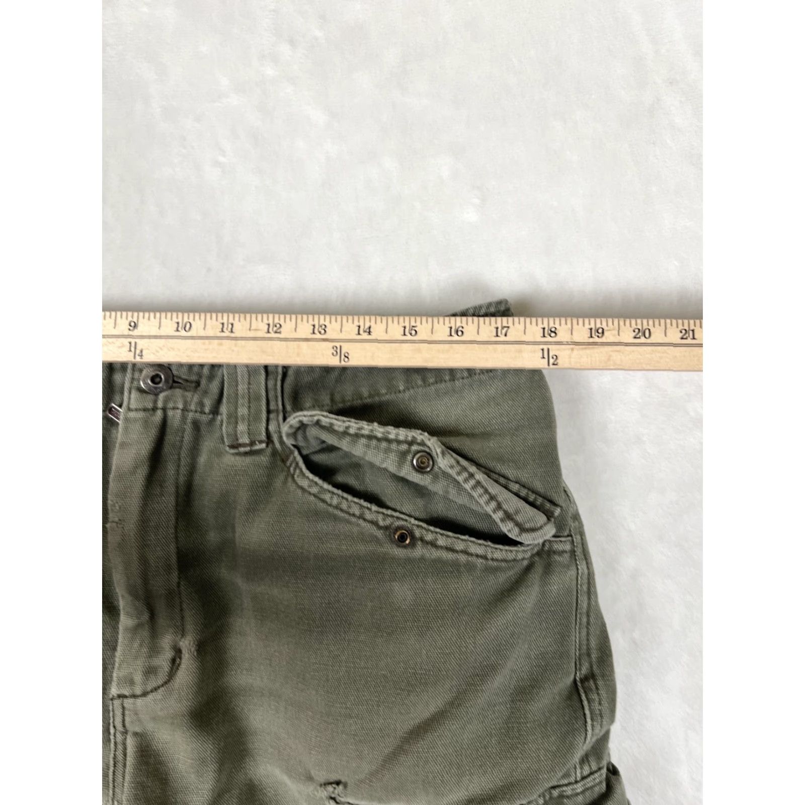 Vintage Duluth Men Green Cargo Carpenter Pockets Pants 34x29 Regular Straight Cotton Vintage: No For Work/Casual Readable Size 34x29 Size US 34 / EU 50 - 6 Thumbnail