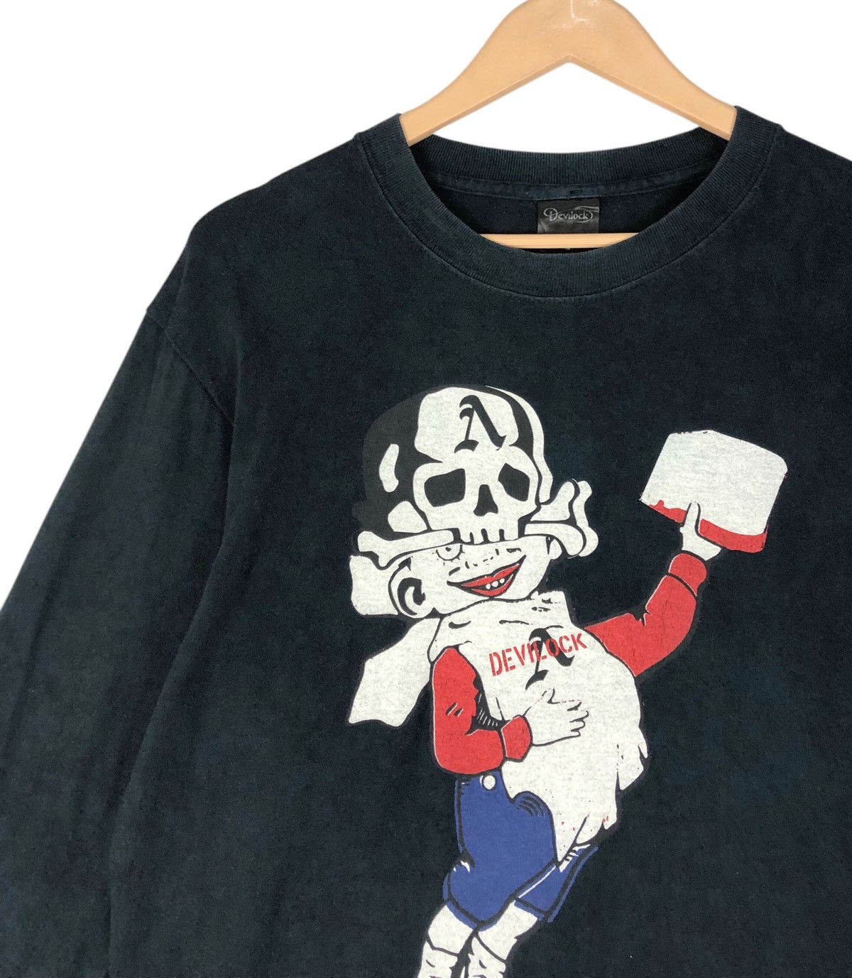Devilock × Hysteric Glamour × Japanese Brand Devilock Anti Power Longsleeve T shirt Size US M / EU 48-50 / 2 - 6 Thumbnail