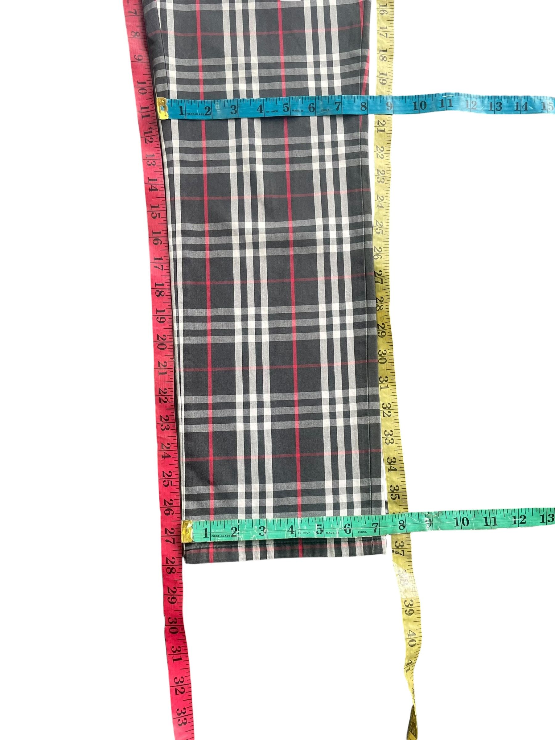 Burberry Burberry Black Lavel Nova Checkered Trouser Size US 29 - 13 Thumbnail
