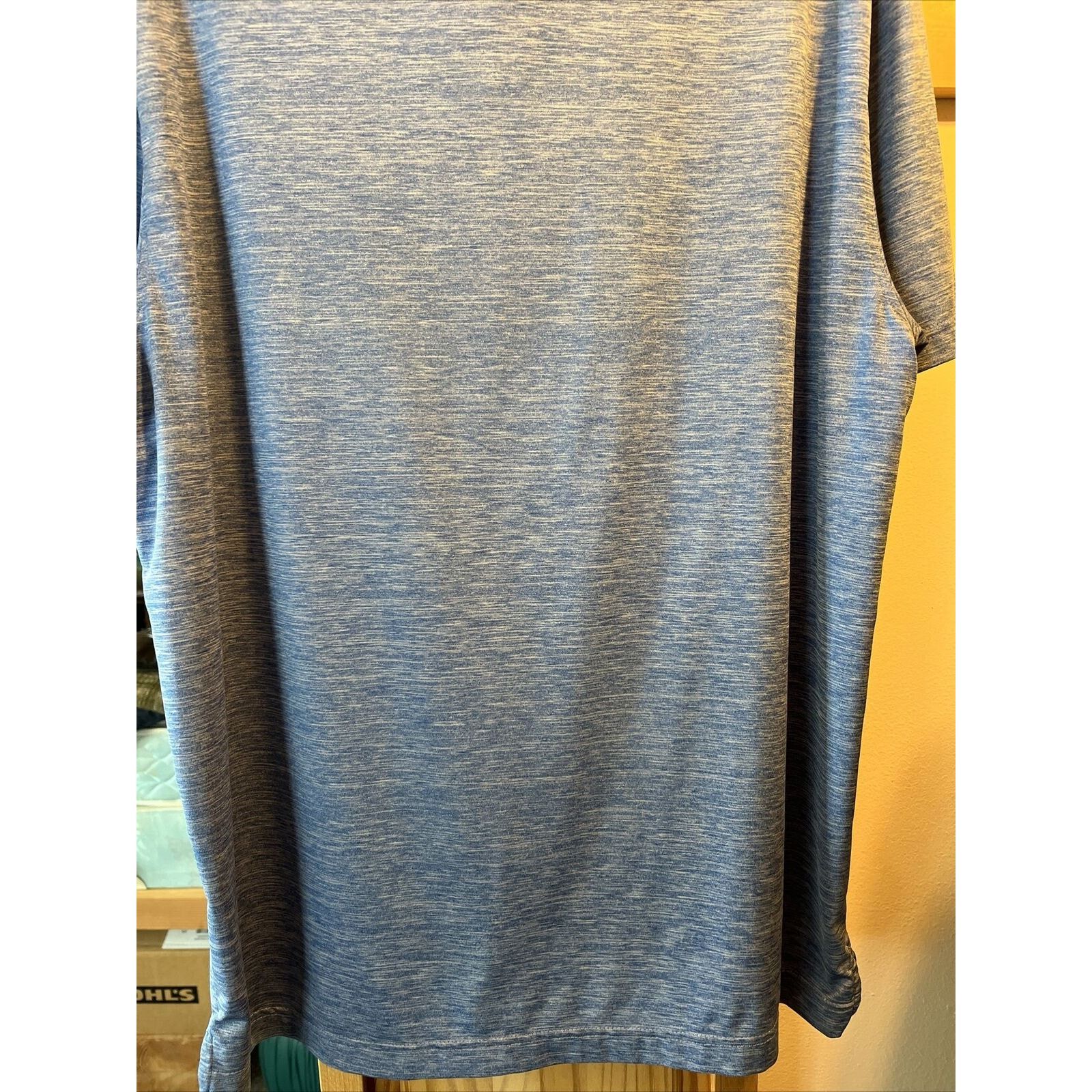 Izod IZOD GOLF Men’s Size L Blue SS Button Polyester Polo Shirt Size US L / EU 52-54 / 3 - 15 Thumbnail