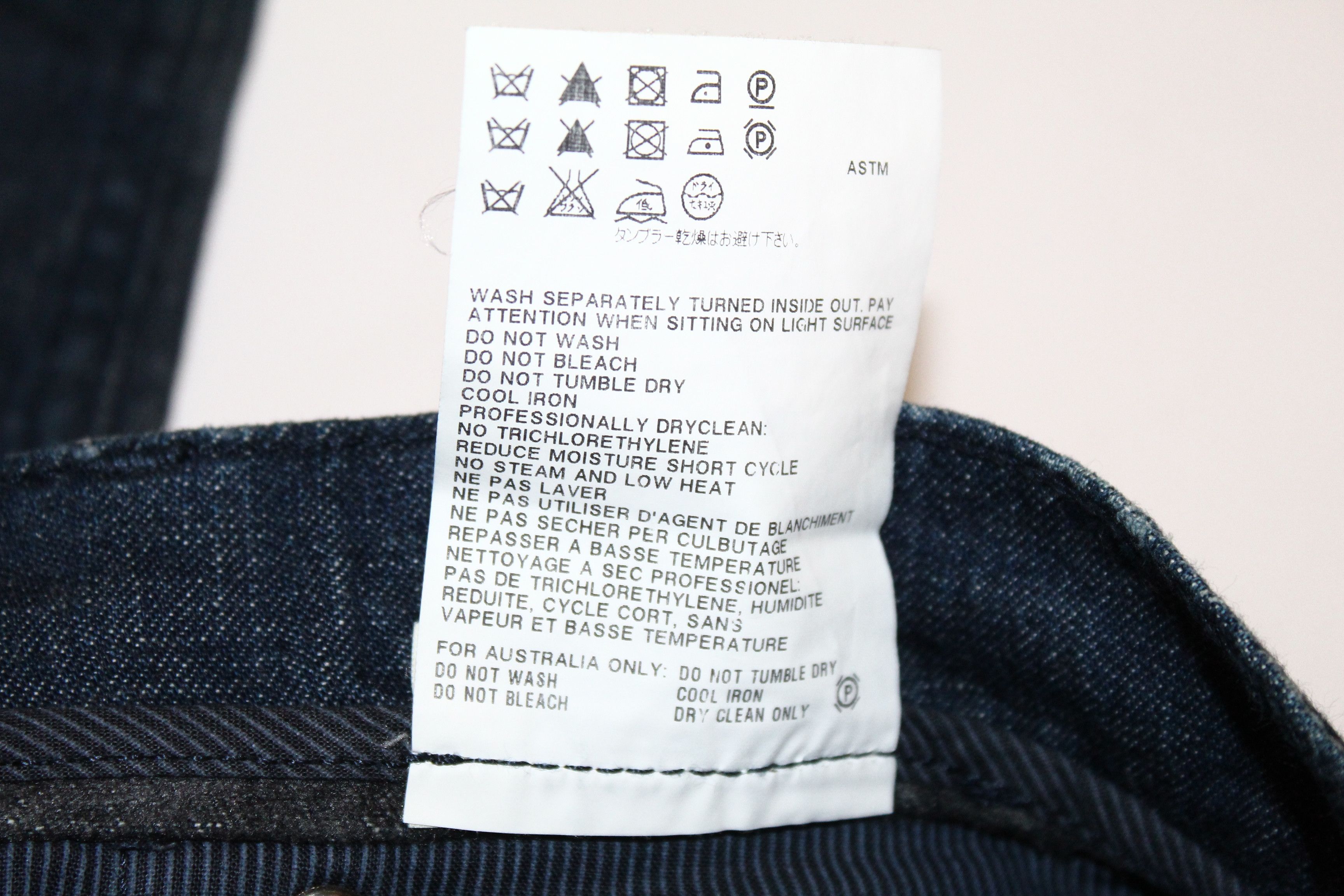 Jil Sander Jil Sander Straight-Leg Bootcut Deep Indigo Wash Denim Pants Size US 37 - 9 Thumbnail
