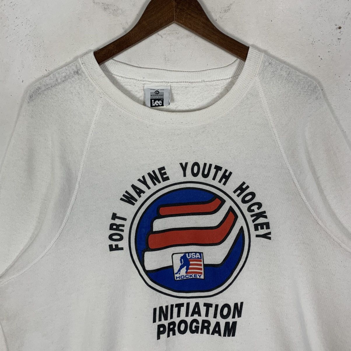 Vintage Vintage Lee Clothing StreetWear SportWear Sweatshirt Size US XL / EU 56 / 4 - 2 Thumbnail