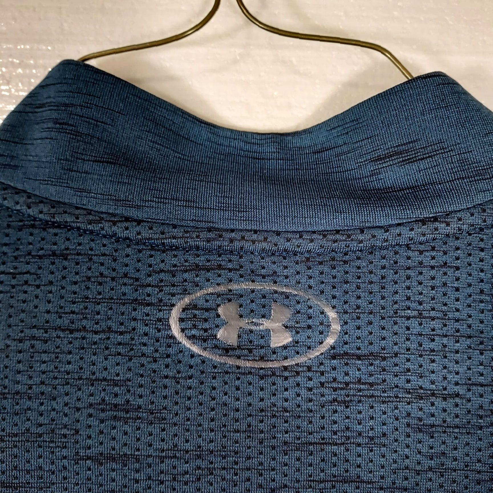 Under Armour Under Armour Heat Gear Mens XL Pullover Shirt Blue 1/4 Zip Loose Fit Activewear Pullover Top Shirt Mens XL Blue Logo 1/4 Zip Under Armour Heat Gear Size US XL / EU 56 / 4 - 7 Thumbnail