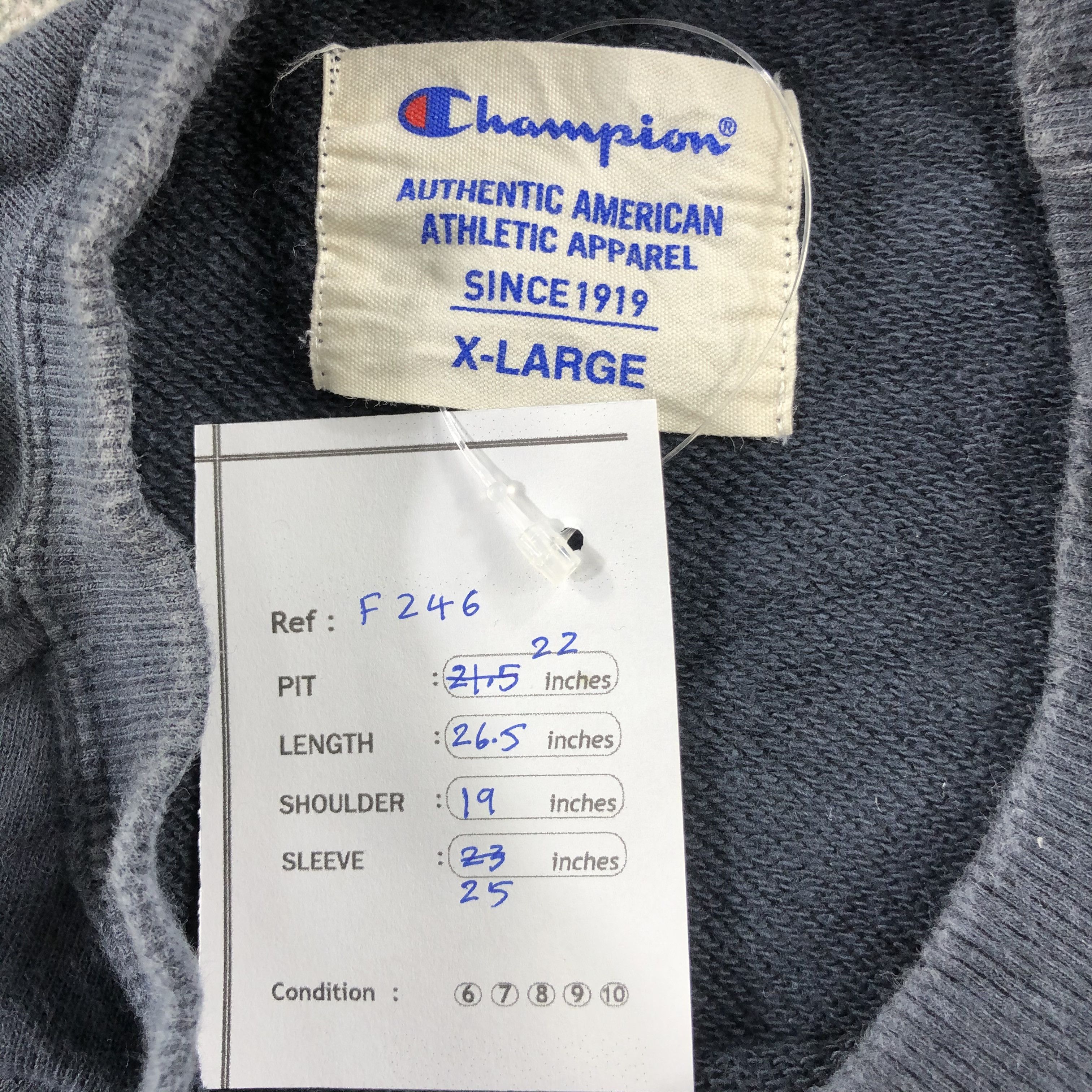 Champion Champion Crew Neck Pull Over Sweatshirt F246 Size US L / EU 52-54 / 3 - 6 Thumbnail