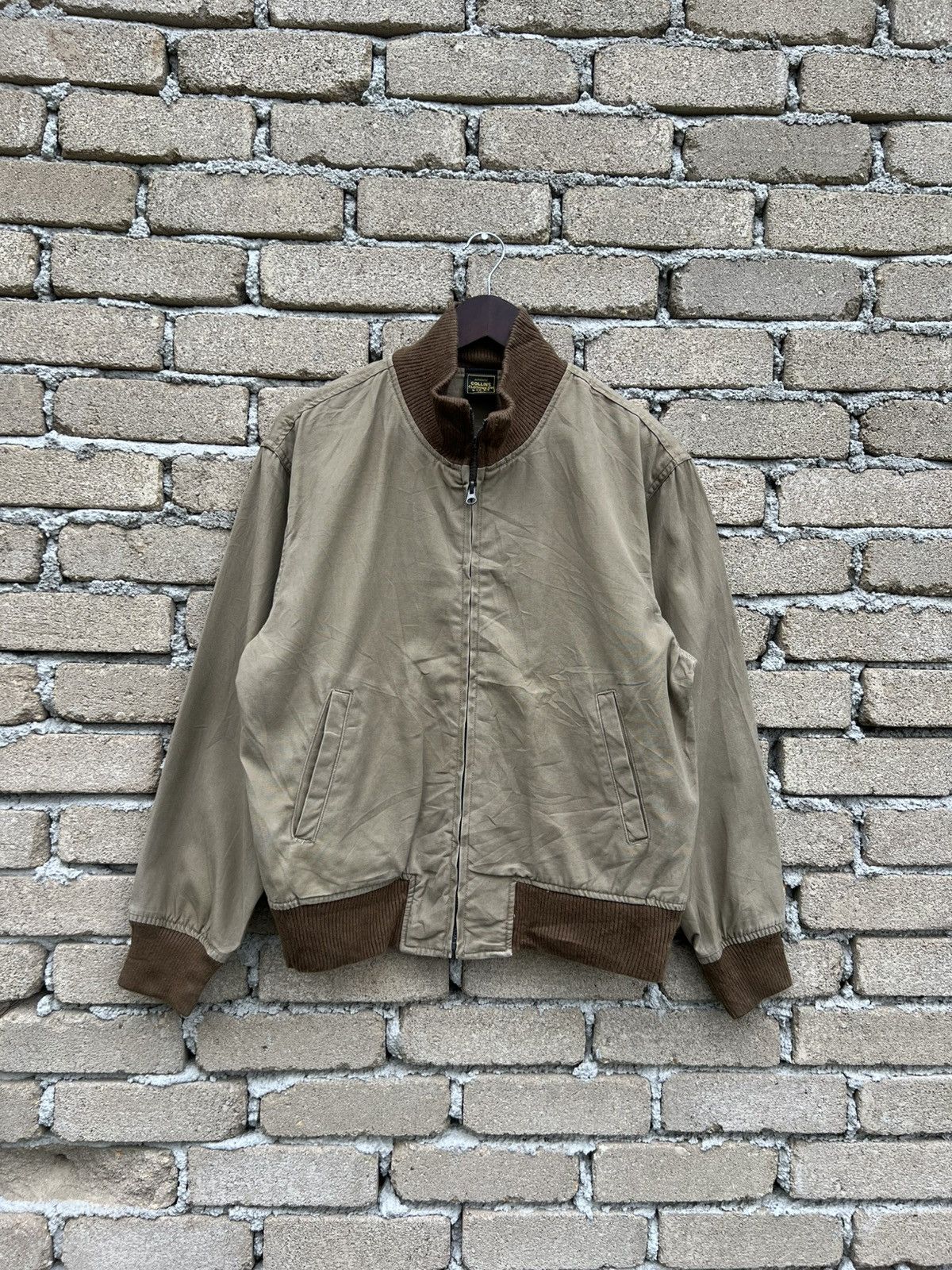 Japanese Brand Collins Clothing.Co Cotton Jacket Size US M / EU 48-50 / 2 - 2 Thumbnail