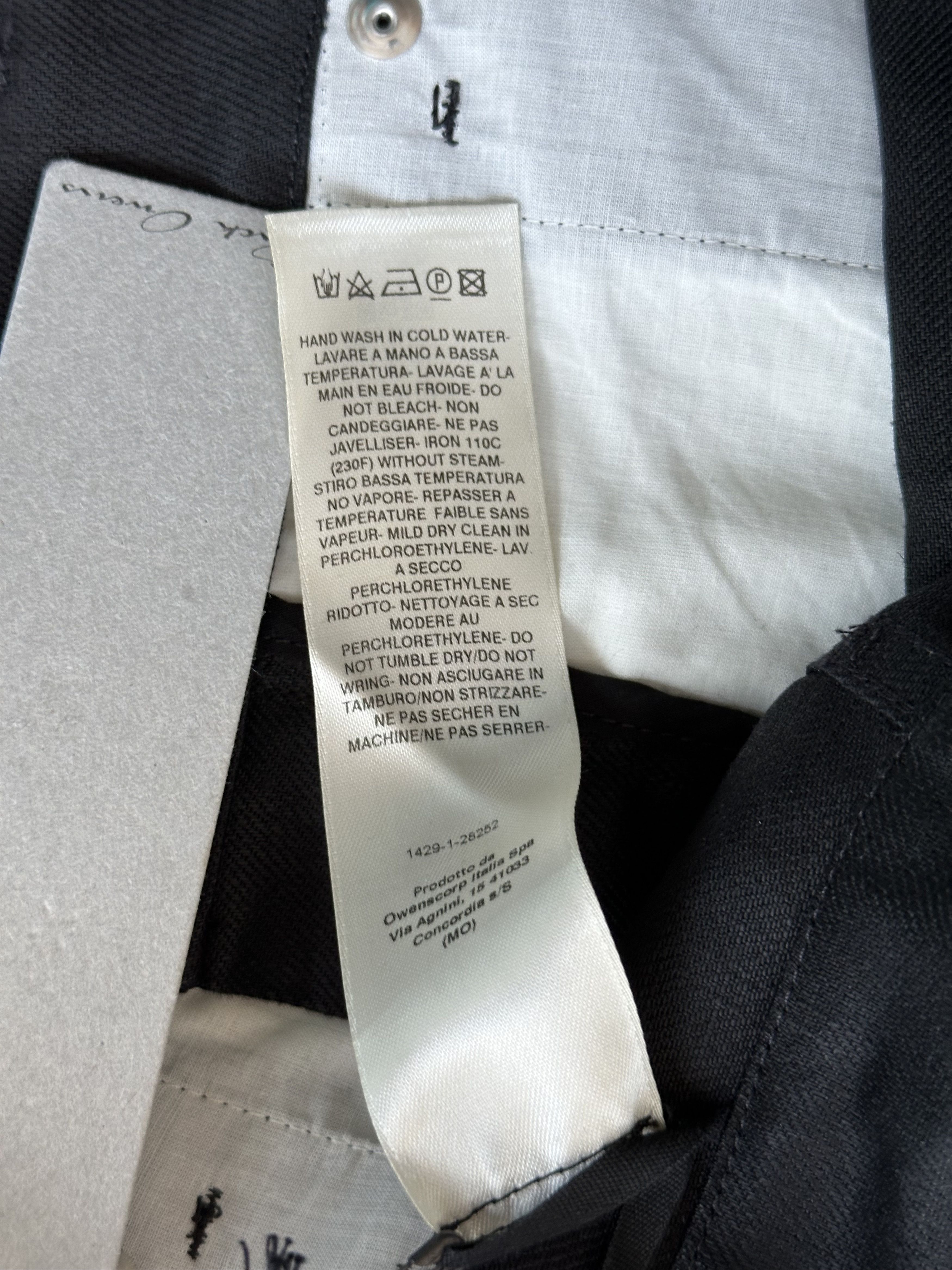 Rick Owens Rick Owens Black Headon Utility Pants Size US 33 - 4 Thumbnail