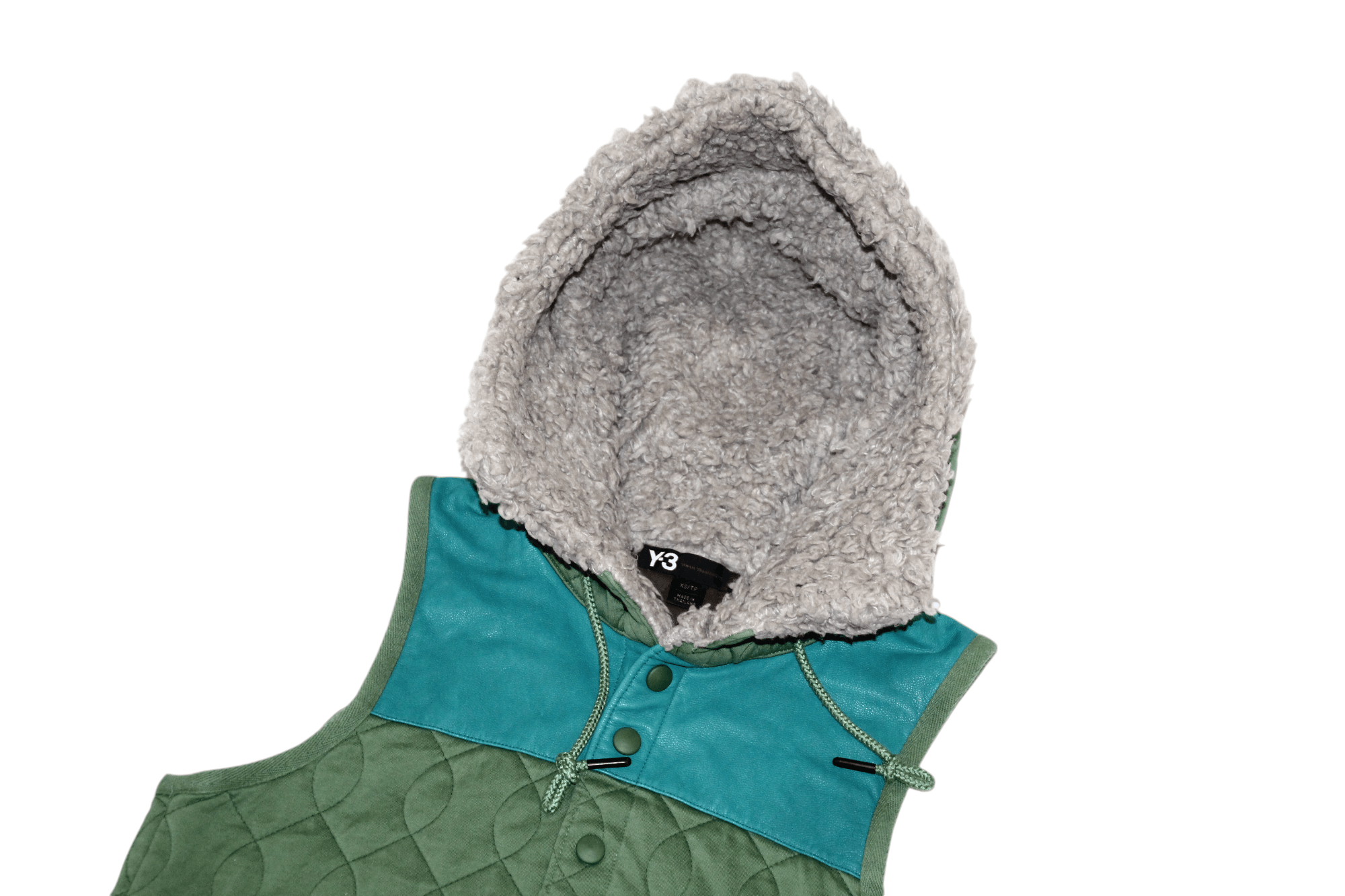 Adidas Adidas x Yohji Yamamoto Y-3 snap-button quilted hooded vest Size US XS / EU 42 / 0 - 2 Thumbnail
