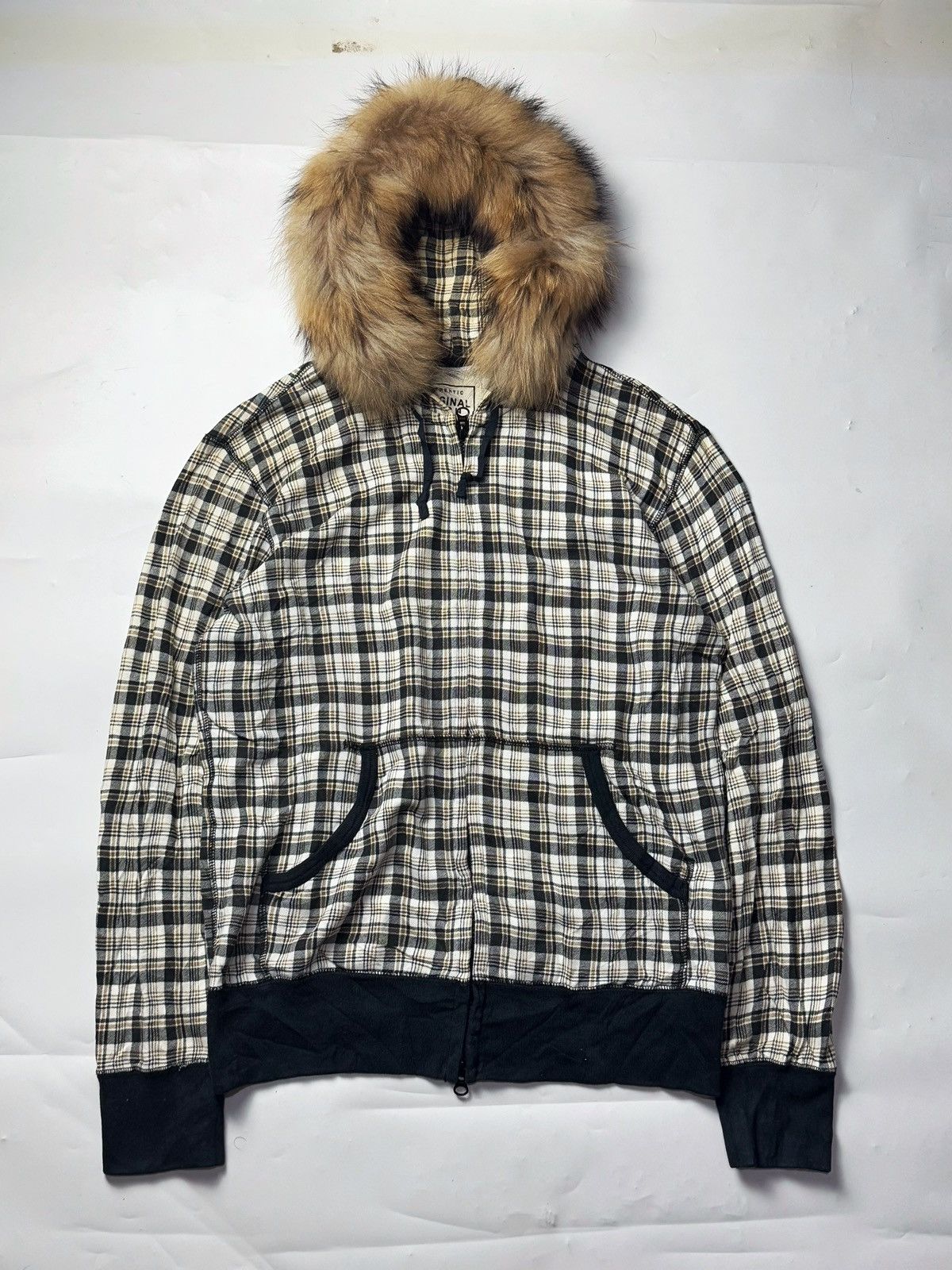 If Six Was Nine × Japanese Brand × Le Grande Bleu (L.G.B.) Fur Hoodie Japanese Original Wash Uniqlo Ifsix Lgb Goa Style Size US M / EU 48-50 / 2 - 2 Thumbnail