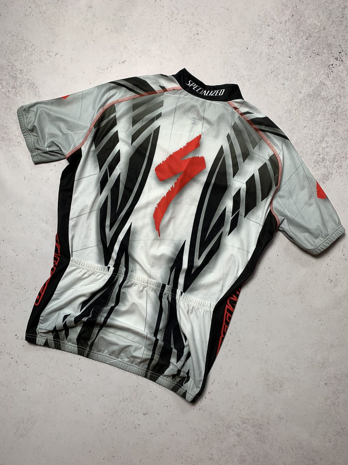 Sports Specialties Vintage Rare Specialized Racing Cycling Zip-up Jersey Size US L / EU 52-54 / 3 - 10 Thumbnail
