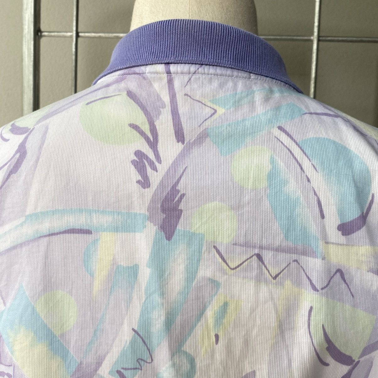 Balenciaga Balenciaga Vintage Pastel Polo Shirt Size M / US 6-8 / IT 42-44 - 8 Thumbnail